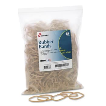 Image for Skilcraft Rubber Bands, Size 33, 0.03 Gauge, Beige, 1 Lb Box, Package Of 850 from HD Supply