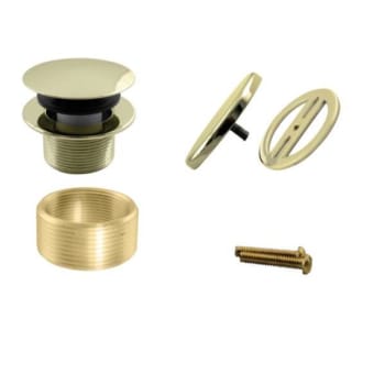 Image for Westbrass Illusionary Overflow Universal Trim Kit, Polished Brass from HD Supply