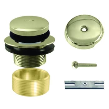 Image for Westbrass Tip Toe Universal Tub Trim With One-hole Face Plate, Polished Brass from HD Supply