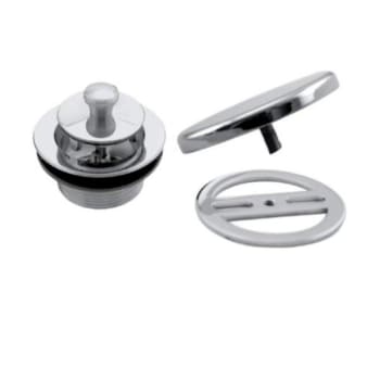 Image for Westbrass Twist And Close Universal Tub Trim, Polished Chrome from HD Supply