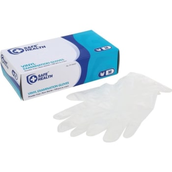 Image for Vinyl Examination Gloves, Medium Package Of 100 from HD Supply