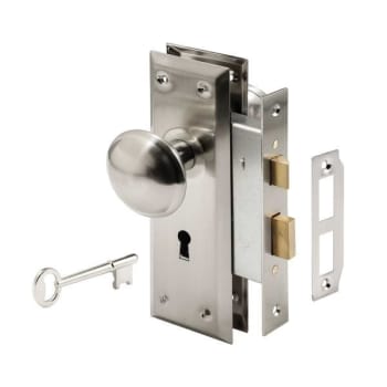 Image for Defender Security Steel, Satin Nickel, Interior Door Lock from HD Supply