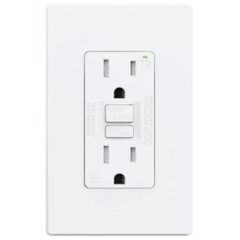 Image for Maintenance Warehouse® 15 Amp 125 Volt GFCI Receptacle w/ Tamper-Resistant (White) from HD Supply