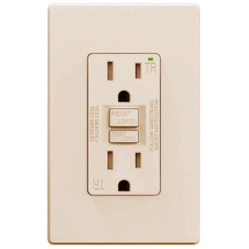 Image for Maintenance Warehouse® 15 Amp 125 Volt Gfci Receptacle W/ Tamper-Resistant (Ivory) from HD Supply