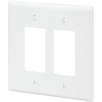Maintenance Warehouse® 2-Gang Decorator Wall Plate (5-Pack) (White)