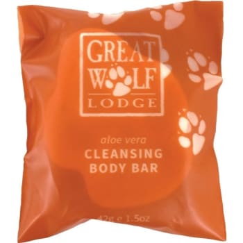Image for Great Wolf Lodge® 1.5oz Body Soap Sachet Aloe Vera, Case Of 250 from HD Supply