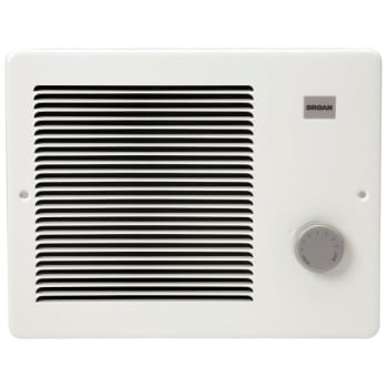 Image for Broan® 170 Fan-Forced Wall Heater, 1707/3413 Btu/Hr, 120 to 240 VAC, 4.16/8.33 A, 60 Hz, 1000 W from HD Supply