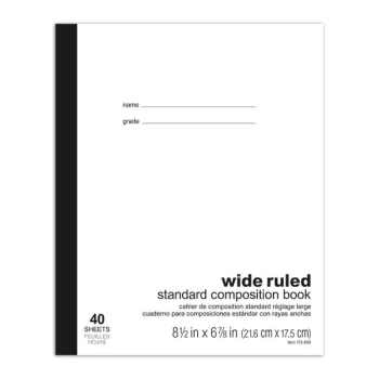 Image for Office Depot® Standard Composition Book With 6-7/8" x 8-1/2" Wide Ruled from HD Supply