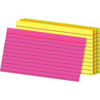 Office Depot® Assorted Colors Ruled Index Card, Package Of 300