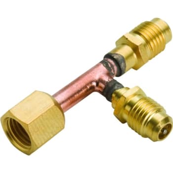 Image for Supco 1/4 X 1/4" Tee Connector Package Of 2 from HD Supply