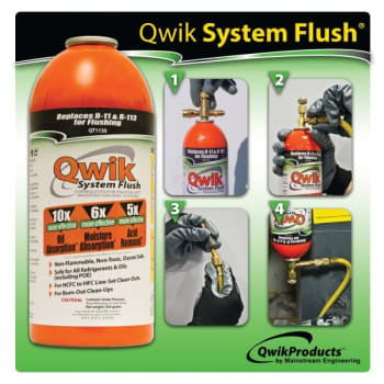 Image for QwikProducts Qwik System Flush® 1-Pound Aerosol Can from HD Supply
