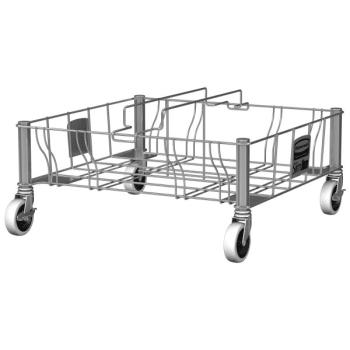 Image for Rubbermaid Slim Jim 200 Lb Stainless Steel Double Dolly from HD Supply