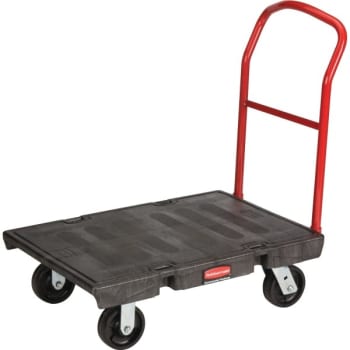 Image for Rubbermaid 1000 Lb Black Heavy-Duty Platform Truck 36" x 24" from HD Supply
