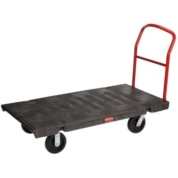 Image for Rubbermaid 2000 Lb Black Heavy-Duty Platform Truck 60" x 30" from HD Supply