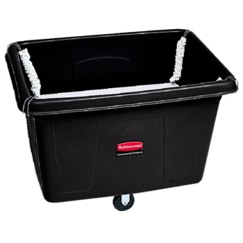 Image for Rubbermaid 500 Lb Black Bulk Spring Platform Cube Truck from HD Supply