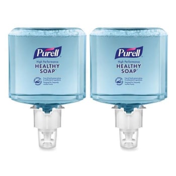 Clean Release Technology (Crt) Healthy Soap High Performance Foam Refill, For Es4 Dispensers, Fragrance-Free, 1,200 Ml, 2/Ct
