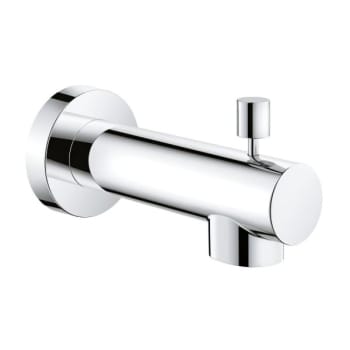 Image for GROHE® Concetto™ Diverter Tub Spout, Slip-Fit Connection, Metal, Chrome from HD Supply
