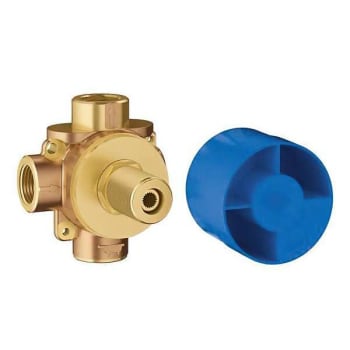 Image for Grohe® 2-Way Diverter Rough-In Valve, Rough Brass from HD Supply