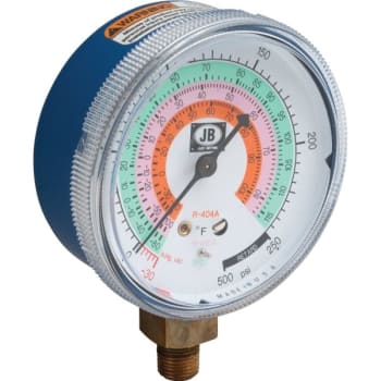 Image for Jb Industries Low-Side Charging Manifold Gauge - R-22, R-410a, R-404a from HD Supply