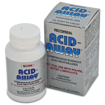 Image for Rectorseal 4 Oz Acid Away Compressor Burnout Acid Neutralizer, Case Of 12 from HD Supply