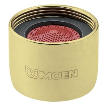 Moen Kitchen Faucet Aerator Polished Brass