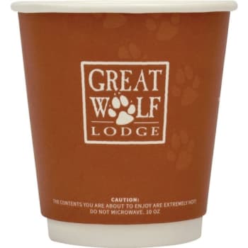 Image for Great Wolf Lodge® Individually Wrapped 10oz Double-Wall Cups, Case Of 500 from HD Supply