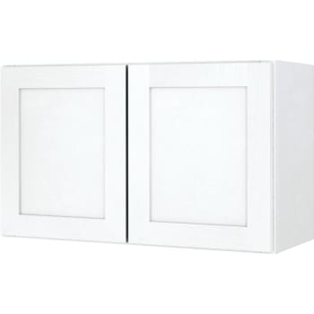 Image for Sunco 30w X 18h X 12D White Shaker Bridge Cabinet from HD Supply