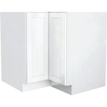 Image for Sunco 36w X 34-1/2h X 36D White Shaker Lazy Susan Base Cabinet from HD Supply