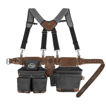 Image for Dead On Dead On Leather Hybrid Tool Belt With Suspenders from HD Supply