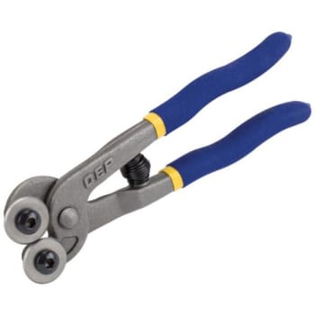 Qep 7.25 In Glass Tile Nipper For Glass And Mosaic Tile Up To 1/4 In Thick