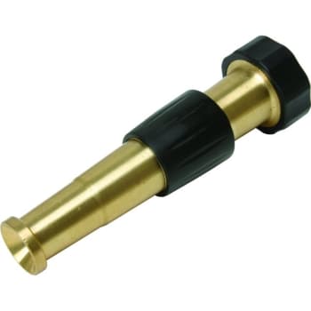 Image for Garden Hose Nozzle Solid Brass 5" Adjustable from HD Supply