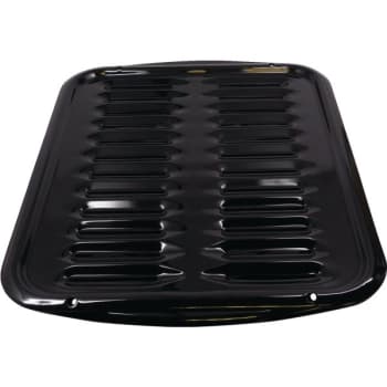 Image for Broiler Pan And Grill Set, Black Porcelain from HD Supply