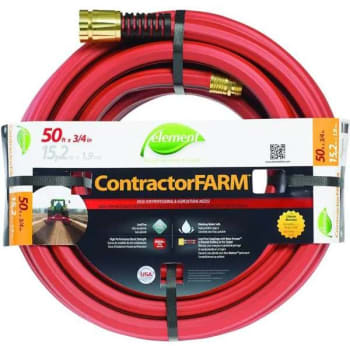 Image for Swan® Element® Garden Hose, Kink-Free®, Contractor Grade, 3/4" X 50' Length from HD Supply