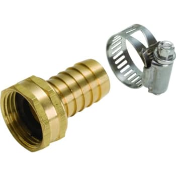 Image for Hose Repair Coupling Female 5/8" Brass from HD Supply