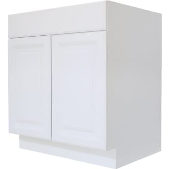 Seasons® 24"W x 34-1/2"H x24"D 2 Door Kitchen Base Cabinet White