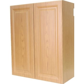 Image for Seasons® 33w X 36h X 12d Wall Cabinet Auburn Oak from HD Supply