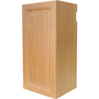 Image for Seasons® 12w X 36h X 12d Wall Cabinet Auburn Oak from HD Supply