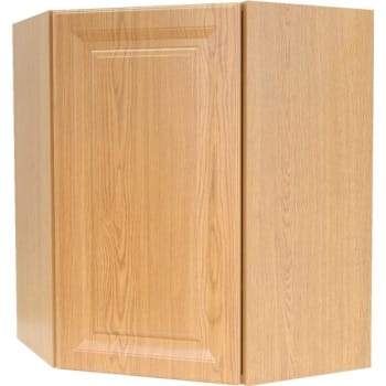 Image for Seasons® 24w X 30h X 12d Corner Wall Cabinet Auburn Oak from HD Supply