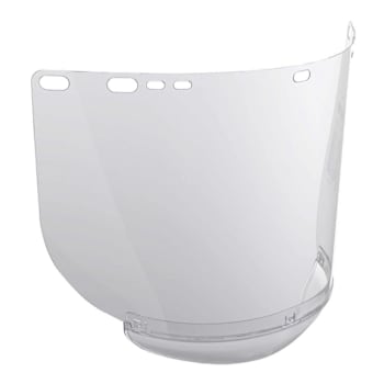 Jackson Safety Face Shield Window, 8 In. X 15.5 In. X 0.04 In Clear Case Of 12