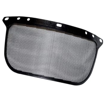 Image for Jackson Safety Wire Mesh Steel Face Shield, Aluminum Bound, Black Case Of 30 from HD Supply