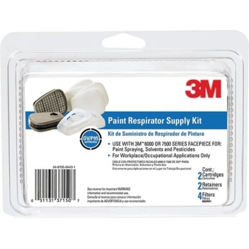 Image for 3m R6023 Cartridge Prefilter Retainer Combo Fits 6000 And 7500 Series from HD Supply