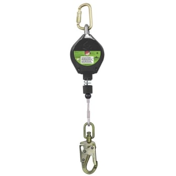 Image for Peakworks Self-Retracting Lifeline With Galvanized Steel Cable, Snap Hook from HD Supply