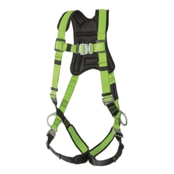 Image for Peakworks Full Body Padded Safety Harness With Back Support, Back/Side D-Rings from HD Supply