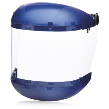 Image for Sellstrom Dual Crown Safety Face Shield With Universal Hard Hat Slot Adapter from HD Supply