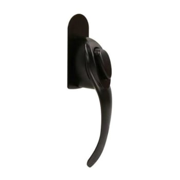 Image for Larson Black Push Button Euro Latch from HD Supply