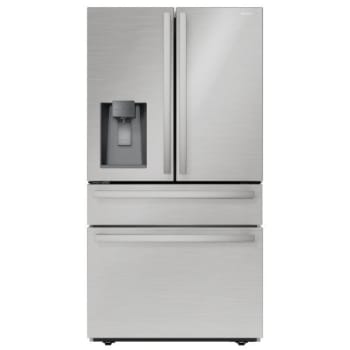 Image for Sharp 21.6-Cu Ft French Door Counter-Depth Refrigerator In Stainless Steel from HD Supply