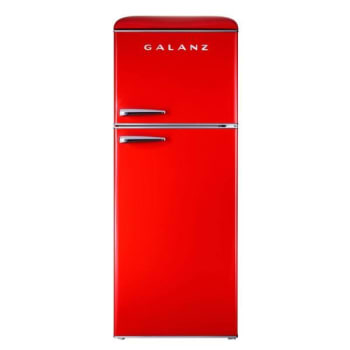 Image for Galanz 10-Cu. Ft. Top Mount Retro-Style Refrigerator, Red from HD Supply