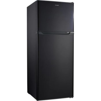 Galanz 10-Cu. Ft. Top Mount Refrigerator, Black
