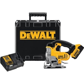 Image for Dewalt® 20 Volt Max Jigsaw Kit, 4.0 Ah, Keyless Blade Clamp, Variable Speed from HD Supply