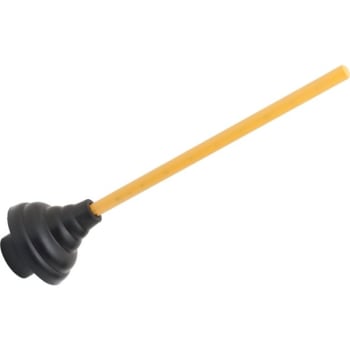 Image for Maintenance Warehouse® Plunger 6" Black Rubber Heavy-Duty from HD Supply